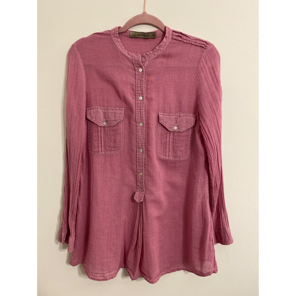 Zara Basic Long Sleeve Tunic